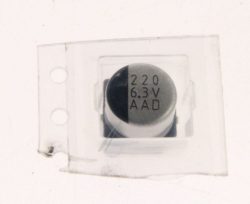 220UF-6,3V 30050025 ELKO SMD 220ΜF 6.3V M 86MA 6.3X5.4 ROHS