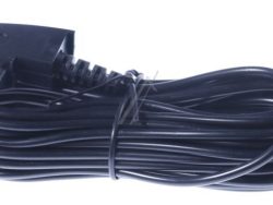 TAE-F-STECKER AUF RJ STECKER (8P2C) SCHWARZ,  6M
