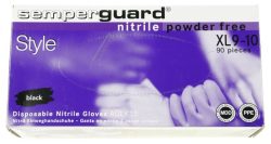 SEMPERGUARD NITRIL STYLE NITRIL EINWEGHANDSCHUHE GRÖSSE XL 90 STÜCK