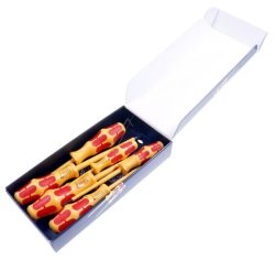 1060 I/ 1065 I/ 6 05051576001 SET ODVIJAČA / ŠRAFCIGERA/  KRAFTFORM VDE 6-KOMADA (4X SLOT    2X KRST PZ)