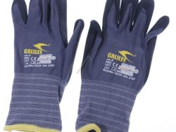 GALILEE 2107-GR8 -STRICKHANDSCHUHE GRÖSSE 8/ M MIT NITRIL-BESCHICHTUNG AUF INNENHAND