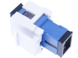 LWL-KEYSTONE VERBINDER,  SC-SC,  SIMPLEX,  BLAU