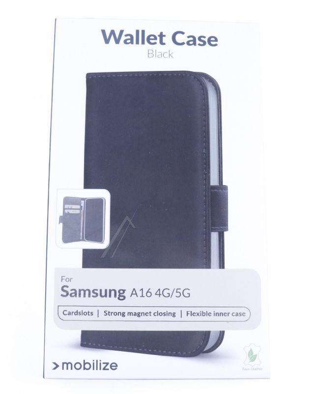 80058 MOBILIZE CLASSIC GELLY WALLET BOOK CASE SAMSUNG GALAXY A16 4G/ 5G BLACK
