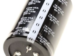 18000UF-100V ELKO RADIAL 85° 50X82MM SNAP-IN -ROHS-