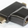 65446 ADAPTER HDMI-A BUCHSE > HDMI-C    HDMI-D STECKER