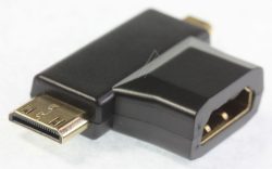 65446 ADAPTER HDMI-A BUCHSE > HDMI-C    HDMI-D STECKER