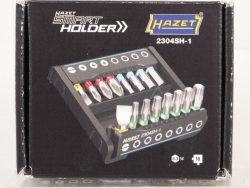 2304SH-1 SMARTHOLDER MIT 16 BITS ∙ KURZ 25 MM – SECHSKANT ∙ SCHLITZ ∙ KREUZSCHLITZ PH ∙ TORX