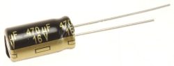 470UF-16V EEUFM1C471L ELKO RADIAL PAN 105° 8X15MM -ROHS-