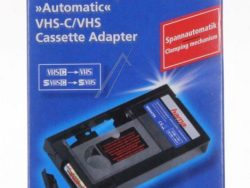44704 ADAPTERKASSETTE VHS/ C–>VHS & S-VHS/ C–>S-VHS