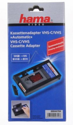 44704 ADAPTERKASSETTE VHS/ C-->VHS & S-VHS/ C-->S-VHS