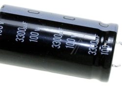 3300UF-100V ELKO RADIAL 85° 30X40MM SNAP-IN -ROHS-