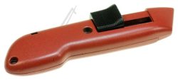 CUTTERMESSER MIT FEDERBELASTETEM KLINGENRÜCKZUG LINKSHÄNDER