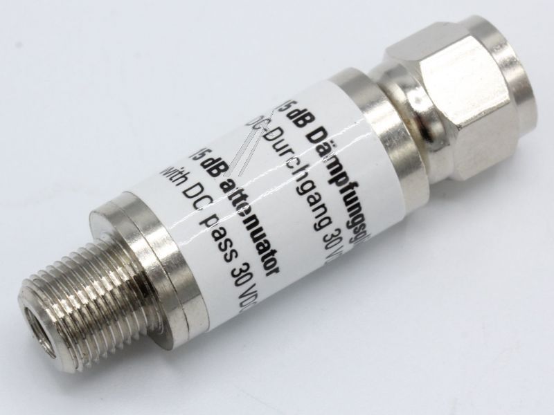 DGF 15 DC 7124210 F-DÄMPFUNGSSTECKER,  15 DB,  DC-DURCHGANG