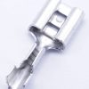 F502630012 FLACHSTECKHÜLSE 6,3MM X 0,8MM 100 STÜCK FÜR 0,5 - 1,5MM² MESSING-VERZINKT