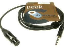 CPM 5 FV XLR KUPPLUNG /  KS 6,3MM STEREO,  MIT NEUTRIK STECKER,  5M