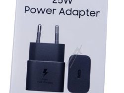EP-T2510NBEGEU ADAPTER ZA BRZO PUNJENJE (USB TIP-C,  25 W),  CRNI