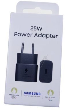 EP-T2510NBEGEU ADAPTER ZA BRZO PUNJENJE (USB TIP-C,  25 W),  CRNI