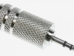 2,5MM-KLINKENSTECKER/ 3,5MM-KLINKENKUPPLUNG STEREO,  METALL