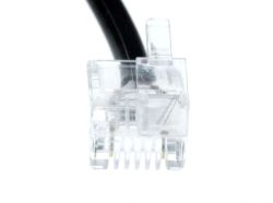 TAE-F-STECKER/ WESTERNSTECKER 6/ 2 FÜR NTBA,  3,0M