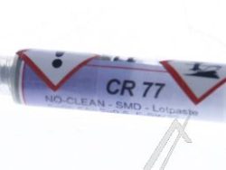 CR 77 LÖTPASTE MIT NO-CLEAN-FLUSSMITTEL UND ZINN-SILBER-KUPFER,  10G