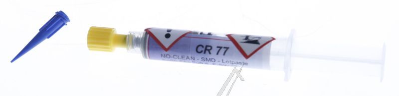 CR 77 LÖTPASTE MIT NO-CLEAN-FLUSSMITTEL UND ZINN-SILBER-KUPFER,  10G