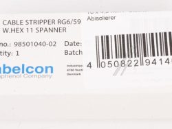 94140 CABELCON /  SET 4,9MM / 10 STECKER INKL. ABISOLIERER
