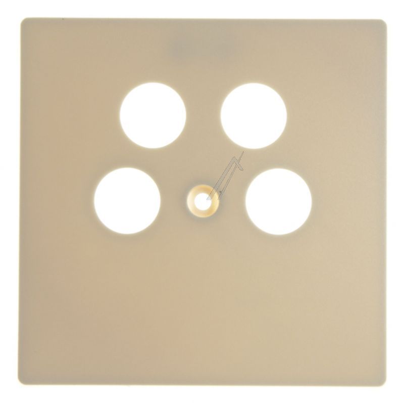 DW 45 T 71723 ABDECKPLATTE FÜR DD-DOSEN,  4-LOCH,  1 STÜCK,  75 X 75 MM