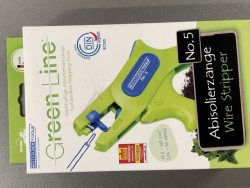 NO.5 GREENLINE 54000005 ABISOLIERZANGE NR. 5 0,2-6,0MM² WEICON