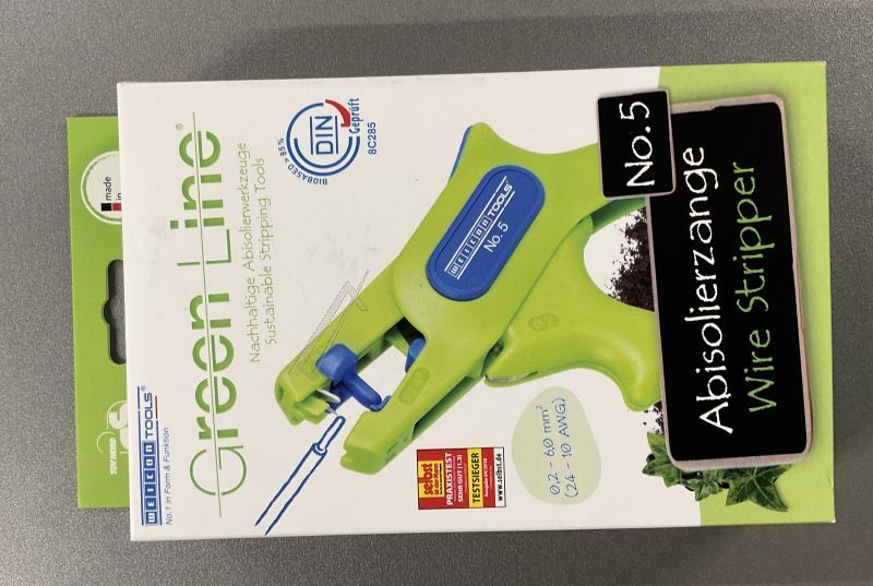 NO.5 GREENLINE 54000005 ABISOLIERZANGE NR. 5 0,2-6,0MM² WEICON
