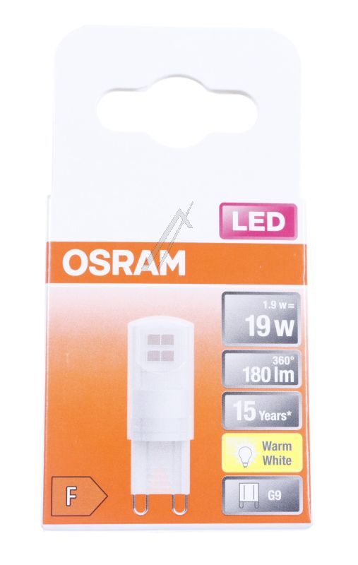 LEDPIN19 1,9W/ 8 LED PIN G9 19 1.9 W/ 2700 K G9, 220...240V