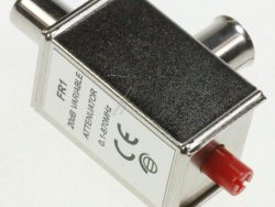 DÄMPFUNGSREGLER 0-20DB 0,1-870MHZ KOAX-IEC-ANSCHLUSS