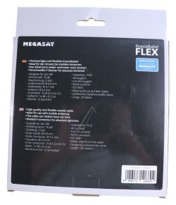 100206 KOAXIALKABEL FLEX 20 M MIT 2 F-STECKERN - HOCHFLEXIBEL FÜR DEN MOBILEN EINSATZ