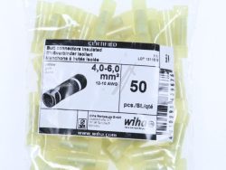 C101X040060 43967 STOSSVERBINDER C101 ISOLIERT 4,0-6,0MM² (GELB) 100ST. NACH DIN