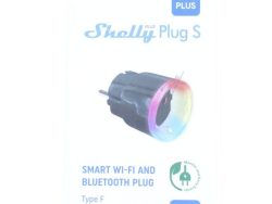 217117 SHELLY_PLUS_PLUG_S_B PLUS PLUG S ZWISCHENSTECKER 12A MESSFUNKTION WLAN BT SCHWARZ