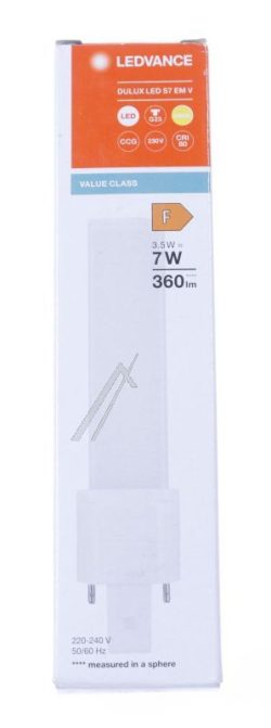 DULUX LED S7 EM DULUX LED S EM & AC MAINS V 3.5W 830 G23