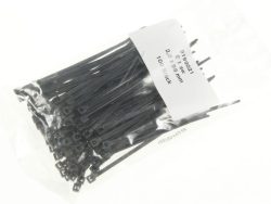 E 1 SW KABELBINDER SCHWARZ,  100 X 2,5MM,  100 STCK.