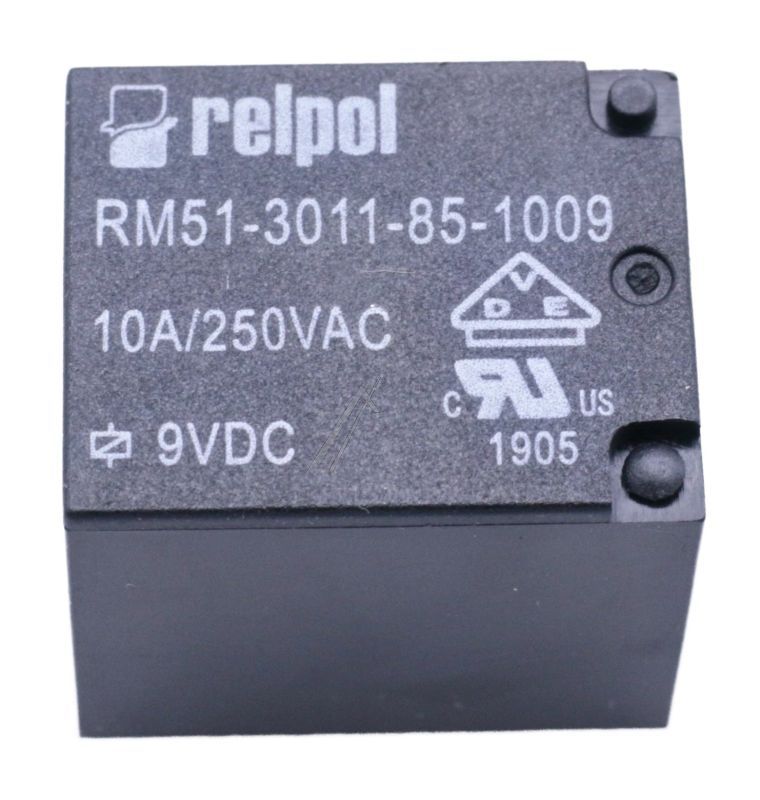 9VDC 10A-250VAC RM51-3011-85-1009 RELEJ,  1 OTVOR