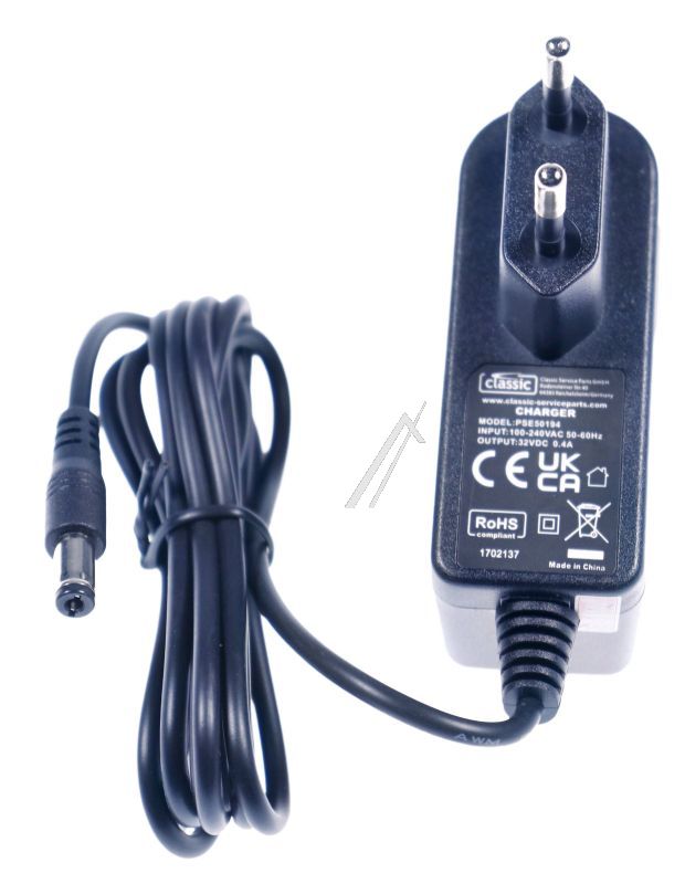 32V-0,4A PSE50194 EU PUNJAČ ZA DIV. USISIVAČ