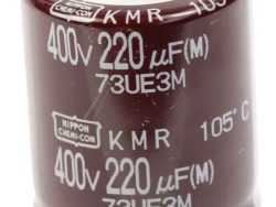 220UF-400V EKMR401VSN221MQ30S ELKO RADIAL NCC 105° 25,4X30MM SNAP-IN