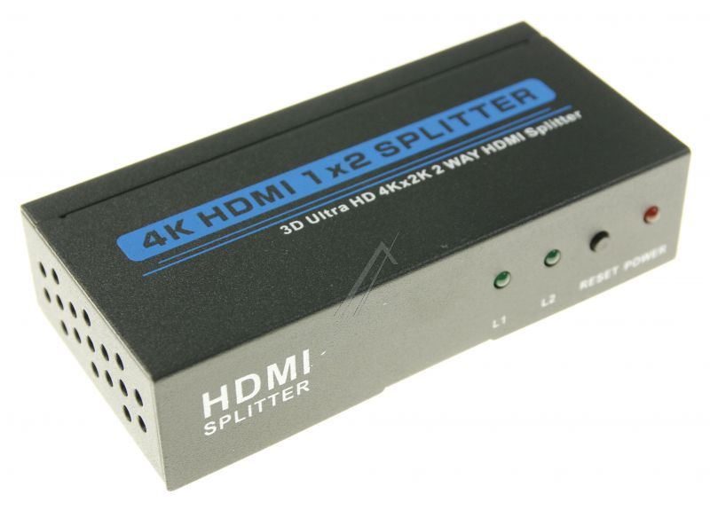 HDMI VERTEILVERSTÄRKER 2FACH 1X IN - 2X OUT,  3D,  4K*2K@30HZ