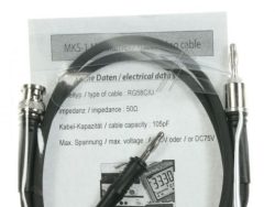 MKS-1 MESSKABEL MIT BANANENSTECKER