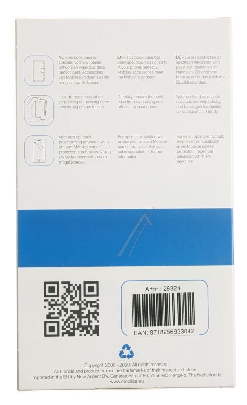 26324 MOBILIZE CLASSIC GELLY WALLET BOOK CASE SAMSUNG GALAXY A21S SCHWARZ
