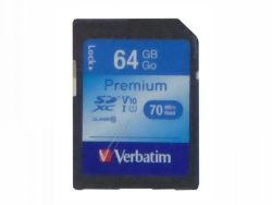 SDXC 44024 SPEICHERKARTE 64GB VERBATIM UHS-1 CLASS-10