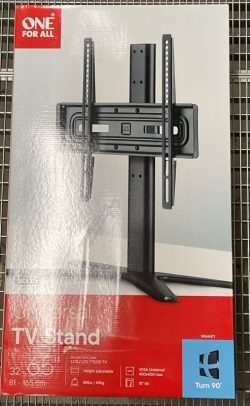WM 4471 TV-TISCHHALTER VESA 400, HÖHENVERSTELLBAR,  SCHWENKBAR