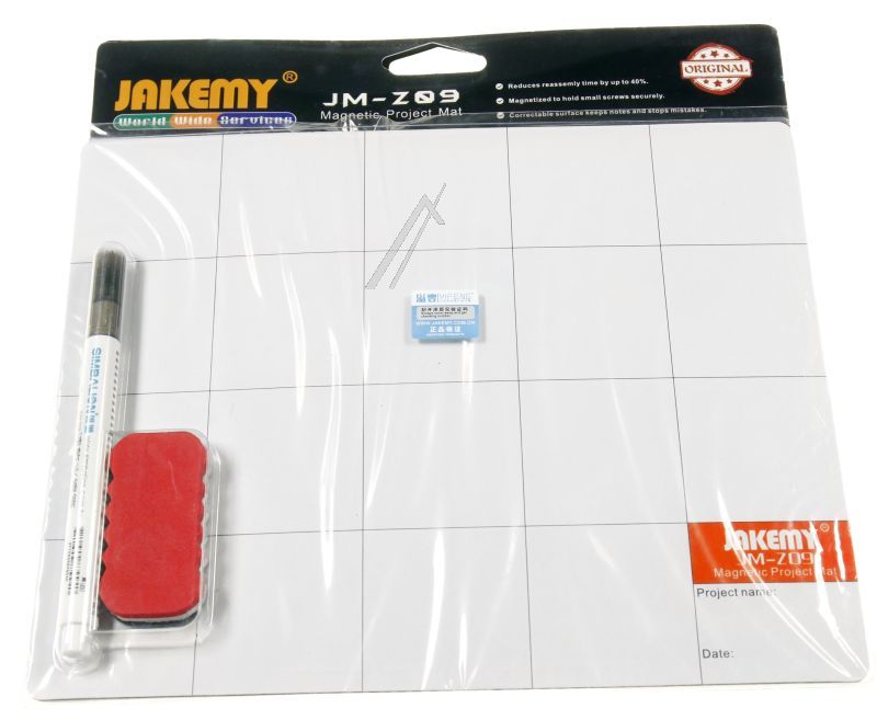 MAGNETIC PROJECT MAT JM-Z09 MAGNETNA RADNA TABLA UKLJU. FLOMASTER (200X250MM)