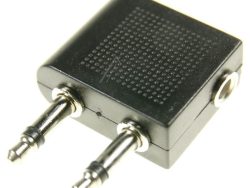 61004 FLUGZEUG- /  REISE-KOPFHÖRER ADAPTER AUX KLINKE 3,5 MM BUCHSE