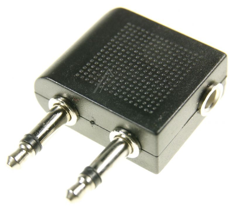61004 FLUGZEUG- /  REISE-KOPFHÖRER ADAPTER AUX KLINKE 3,5 MM BUCHSE