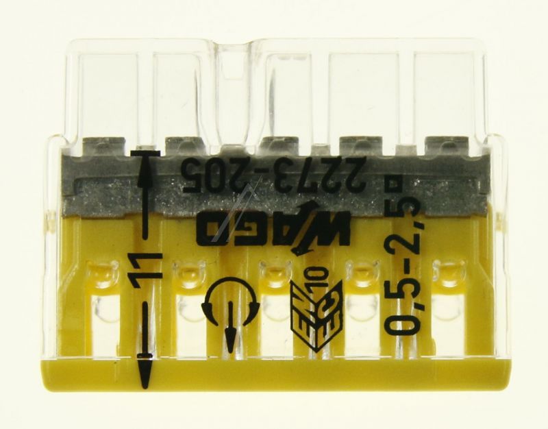 2273-205 5-LEITER-VERBINDUNGSKLEMME 0,5-2,5MM² 1 STÜCK