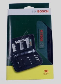 2607019506 BITSATZ 38-TEILIG MIT HANDGRIFF IN REISSVERSCHLUSSTASCHE