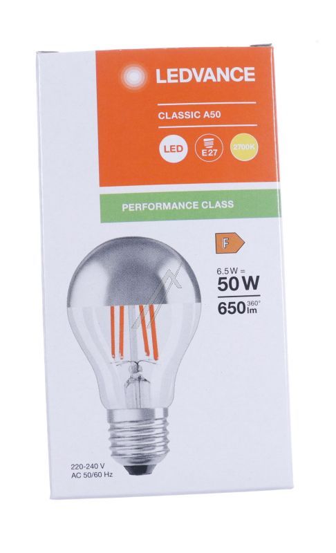 AC452100155 LEDCLA50MIR S 6.5W FILAMENT LED-LAMP/ MULTI-LED S 6,5W/ 827/ 230V